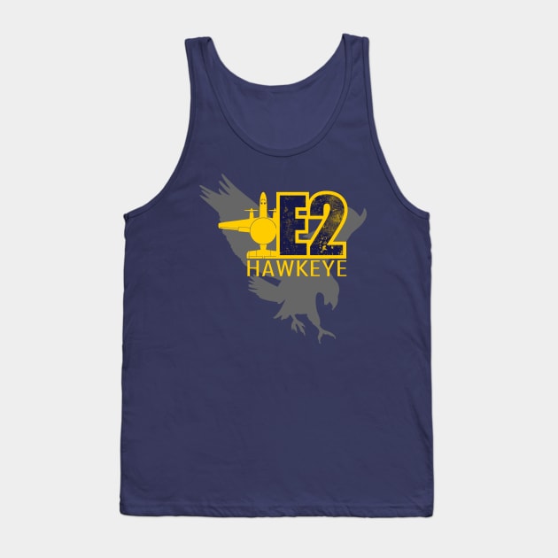 E-2 Hawkeye Distressed Tank Top by TCP